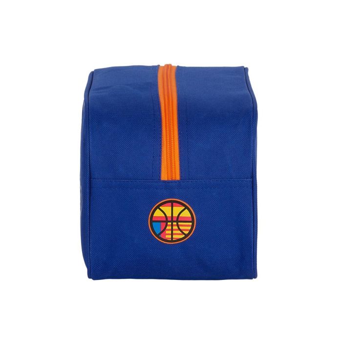 Zapatillero de Viaje Valencia Basket Azul Naranja (29 x 15 x 14 cm) 1