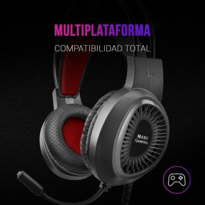 Auricular con Micrófono Gaming Mars Gaming MH120 PC PS4 PS5 XBOX 2