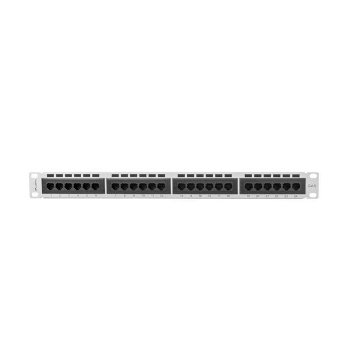 Patch Panel 24 Puertos UTP Categoría 5e Lanberg PPU6-1024-S 10