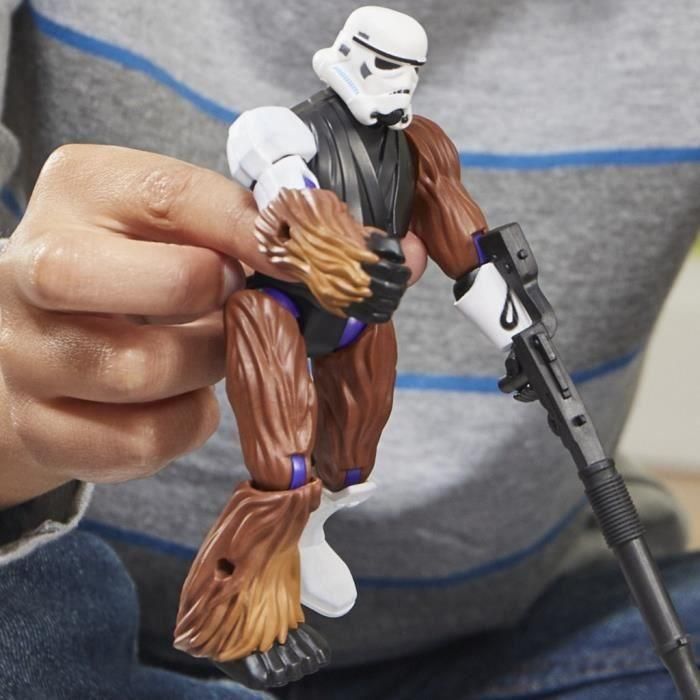 MixMashers Stormtrooper, figura personalizable de 12 cm para mezclar y combinar con accesorios, Star Wars, a partir de 4 años 5