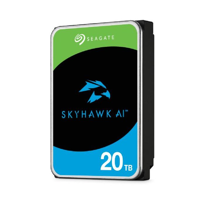 Seagate SkyHawk AI ST20000VE003 Disco Duro Interno 20TB 3.5" SATA3 CMR Helio 2