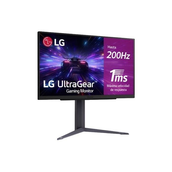LG 27GS75Q-B Monitor Gaming 27" IPS Quad High Definition (2560x1440) 180Hz 1ms con NVIDIA G-SYNC y AMD FreeSync HDR10 Negro