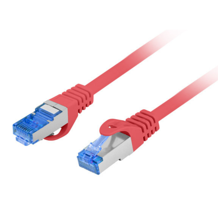 LANBERG PCF6A-10CC Cable de Red Cat6a S/FTP S-STP 0,5 m Rojo LANBERG PCF6A-10CC Cable de Red Cat6a S/FTP S-STP 0,5 m Rojo