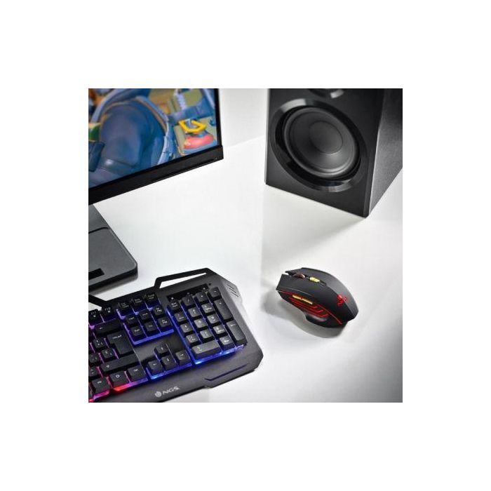 Ratón Gaming Inalámbrico NGS GMX-200/ Batería recargable/ Hasta 3200 DPI 4 Ratón Gaming Inalámbrico NGS GMX-200/ Batería recargable/ Hasta 3200 DPI 4