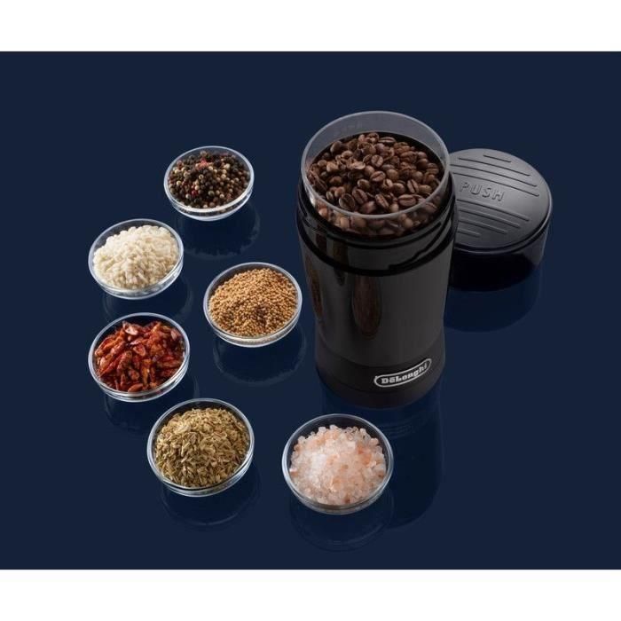Molinillos de café - DELONGHI - KG200 - 170 W - 90 g de granos - Negro 3