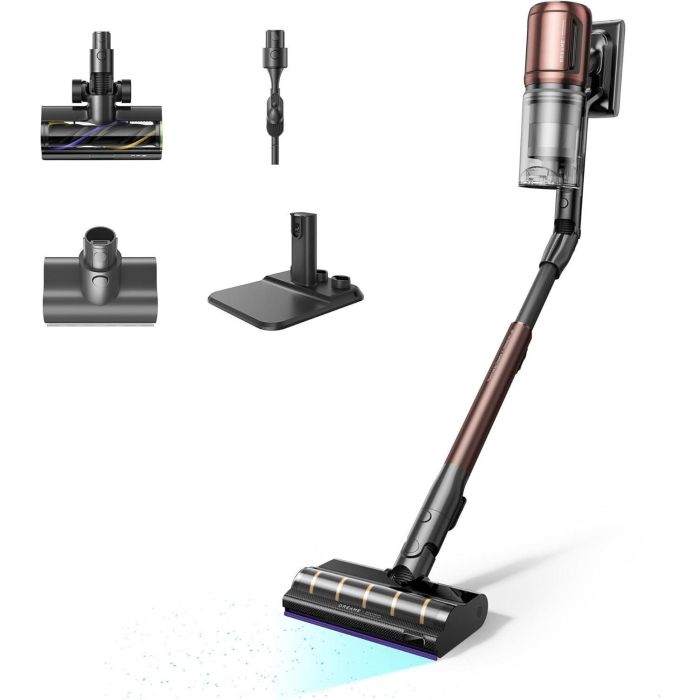 Dreame Aspirador Sin Cable V30 010101AA000560 | Limpieza de Bordes GapFree™ con IA | Tecnología TangleCut™ | Potencia 330 AW | Autonomía Batería 3200 Ah