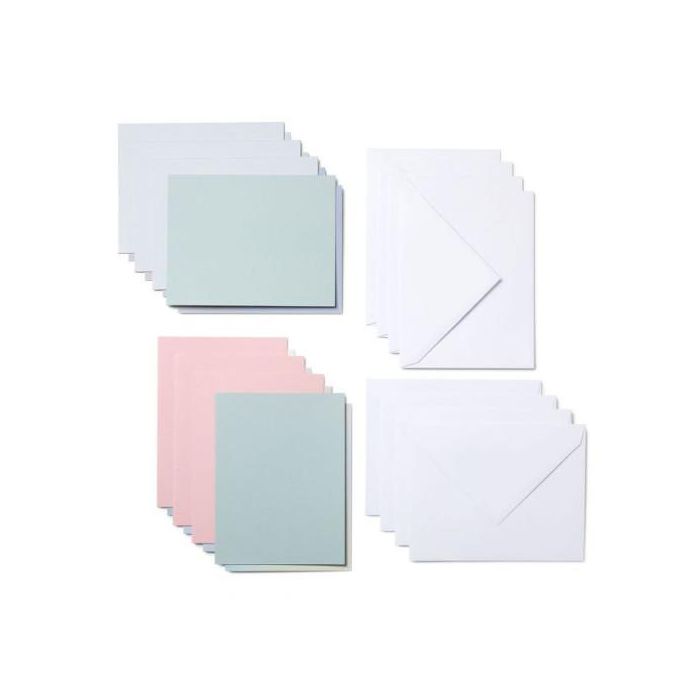 Cricut 2008856 Papel para máquinas de corte, Azul y Rosa, 8 piezas 2 Cricut 2008856 Papel para máquinas de corte, Azul y Rosa, 8 piezas 2