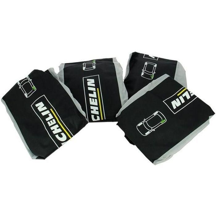 Michelin Juego de 4 Fundas de Nylon para Neumáticos y Ruedas Michelin Juego de 4 Fundas de Nylon para Neumáticos y Ruedas