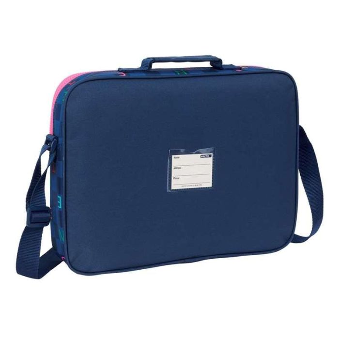 Safta Cartera Damero para Escolar, Bandolera Ajustable, 380x60x280 mm 1 Safta Cartera Damero para Escolar, Bandolera Ajustable, 380x60x280 mm 1