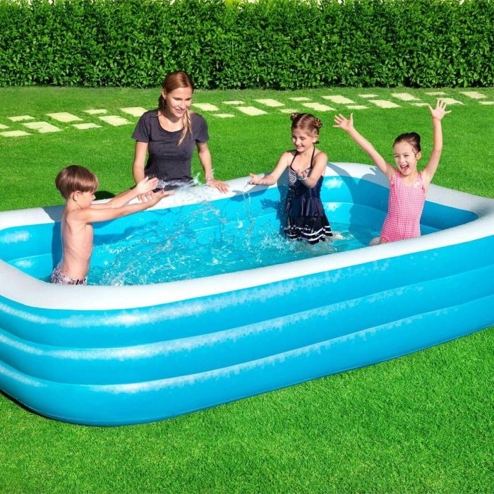 Piscina Hinchable para Niños Bestway Multicolor 305 x 183 x 56 cm 11