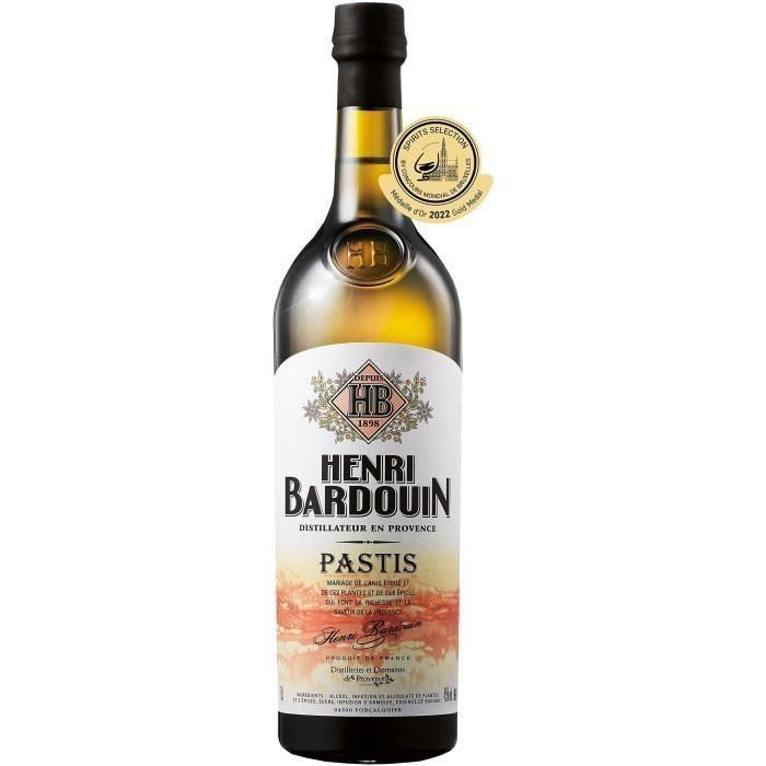 Pastis Henri Bardouin - 70 cl 1