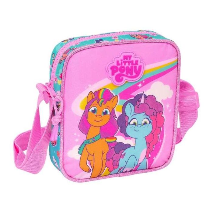 Bolso Bandolera My Little Pony Magic Rosa Turquesa 16 x 18 x 4 cm 3