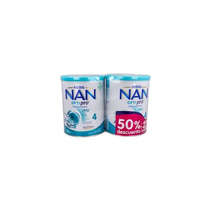 NAN Optipro 4 Duplo Leche de Crecimiento en Polvo para Niños 800Gr