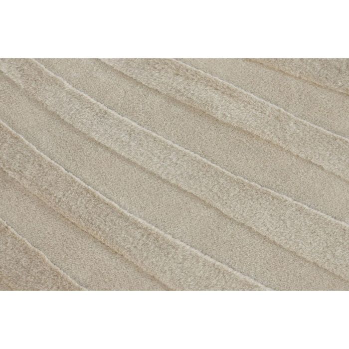 DKD Home Decor Alfombra Urban Poliester carpets 2c25 Poliéster Beige 230 x 160 cm Antideslizante 3