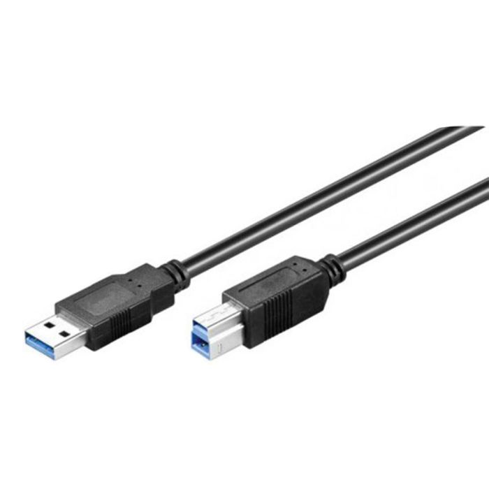 Logilink Cable USB 3.0 Tipo A a B 2m Negro 0 Logilink Cable USB 3.0 Tipo A a B 2m Negro 0