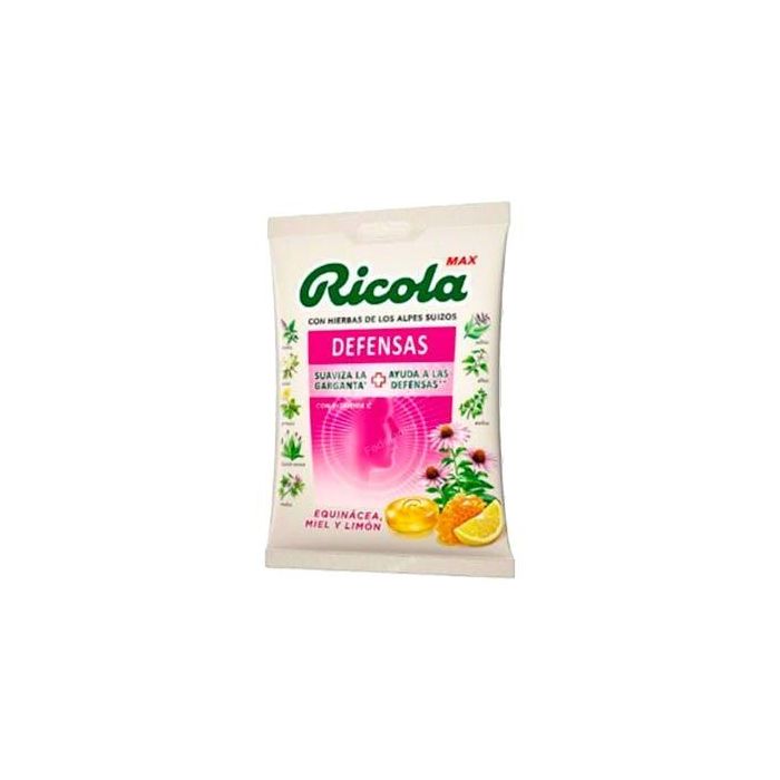 Ricola Caramelos Max Equinacea Miel y Limón Bolsa 70g
