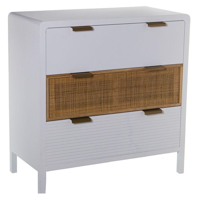 Cómoda Alexandra House Living Blanco Madera 80 x 40 x 82 cm