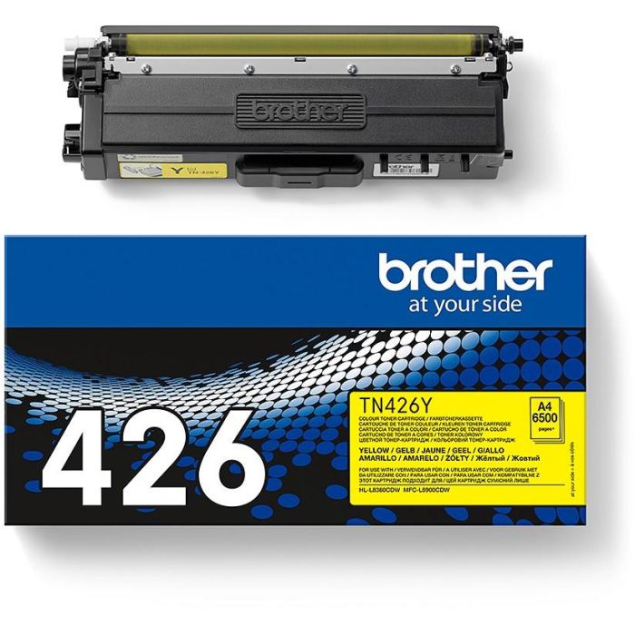 Brother TN-426Y Tóner Amarillo Original 6500 páginas para HL-L8360CDW MFC-L8900CDW 3 Brother TN-426Y Tóner Amarillo Original 6500 páginas para HL-L8360CDW MFC-L8900CDW 3