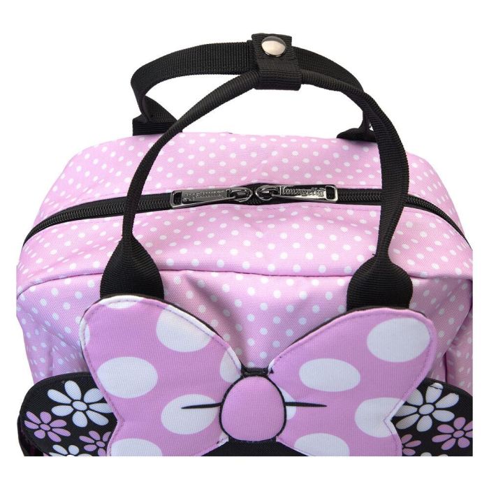 Mochila nylon Floral Rock the Dots Minnie Disney Loungefly 4 Mochila nylon Floral Rock the Dots Minnie Disney Loungefly 4