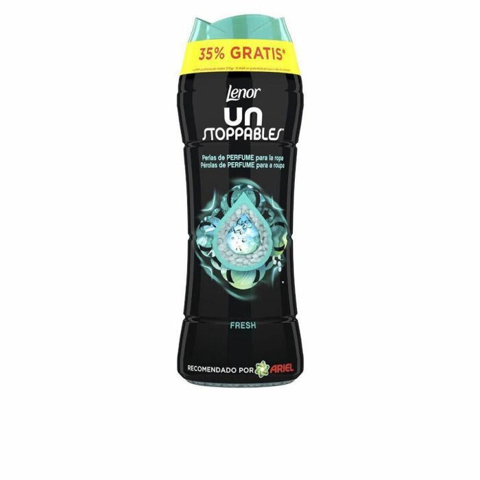 Lenor UNSTOPPABLES Perlas de Perfume para Ropa, Potenciador de Fragancia Concentrado Aroma Fresh, Larga Duración hasta 12 Semanas, 285 g