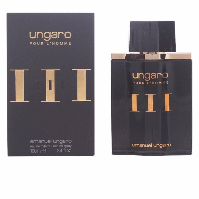 Emanuel Ungaro UNGARO POUR L'HOMME III Eau de Toilette vaporizador para Hombre 100 ml Emanuel Ungaro UNGARO POUR L'HOMME III Eau de Toilette vaporizador para Hombre 100 ml