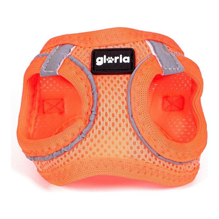 Arnés para Perro Gloria Air Mesh Trek Star Ajustable Naranja L (33,4-35 cm) 1