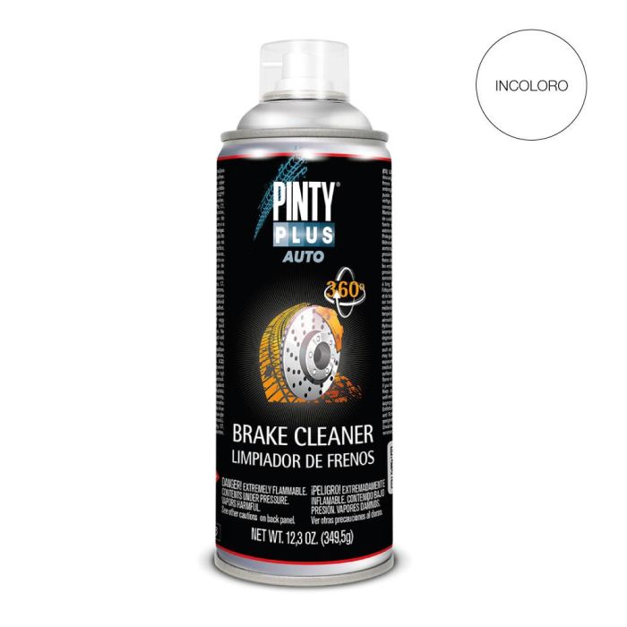 Limpiador de frenos Pintyplus Auto Spray 300 ml 400 ml 0 Limpiador de frenos Pintyplus Auto Spray 300 ml 400 ml 0