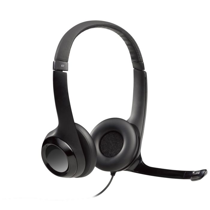 Logitech Auriculares H390 Diadema Acolchada Estéreo Micrófono Ajustable Control Volumen USB Negro Logitech Auriculares H390 Diadema Acolchada Estéreo Micrófono Ajustable Control Volumen USB Negro