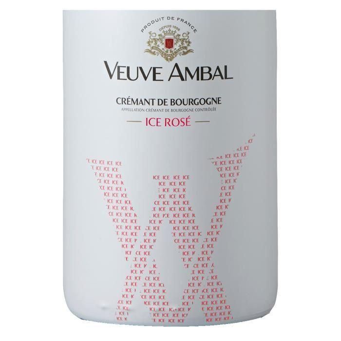 Veuve Ambal Ice Crémant de Bourgogne Rosé Semiseco 1