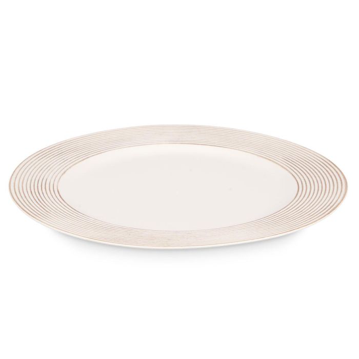 Portavelas Círculos Blanco Envejecido 33 cm - Giftdecor (24 Unidades) 1 Portavelas Círculos Blanco Envejecido 33 cm - Giftdecor (24 Unidades) 1