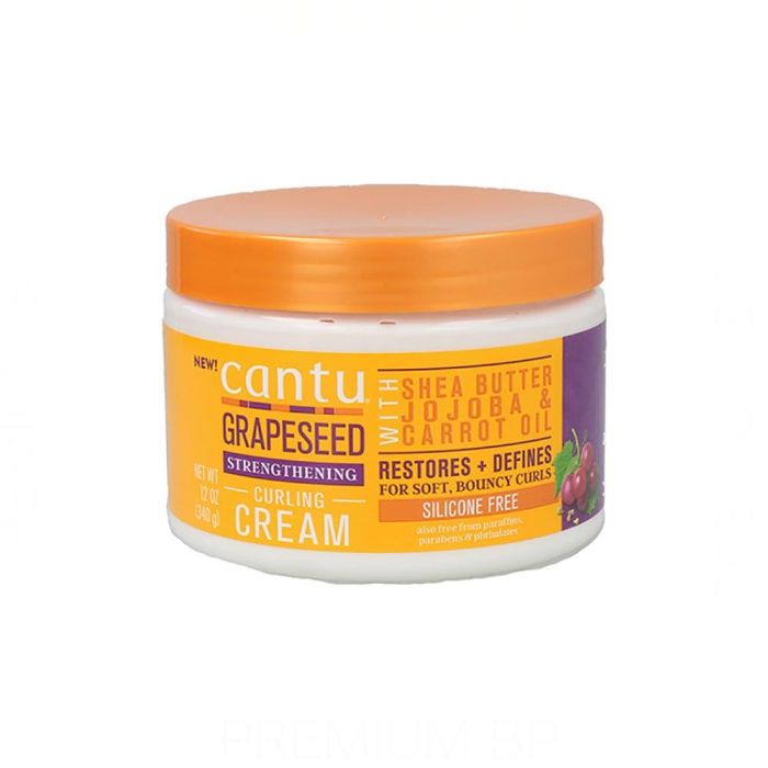 Cantu Crema para Rizos Fortalecedora de Semilla de Uva 340 gr