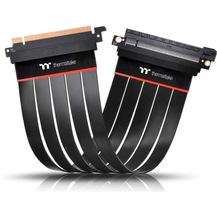 Thermaltake AC-058-CO1OTN-C1 Cable Extensor PCIe 4.0 x16 30cm Macho/Hembra para Tarjeta de Video Negro 4 Thermaltake AC-058-CO1OTN-C1 Cable Extensor PCIe 4.0 x16 30cm Macho/Hembra para Tarjeta de Video Negro 4