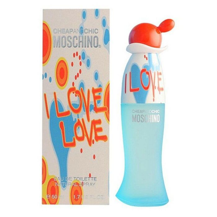 Moschino I Love Love Eau De Toilette Vaporizador 100 mL Floral Amaderada Almizcle 0 Moschino I Love Love Eau De Toilette Vaporizador 100 mL Floral Amaderada Almizcle 0