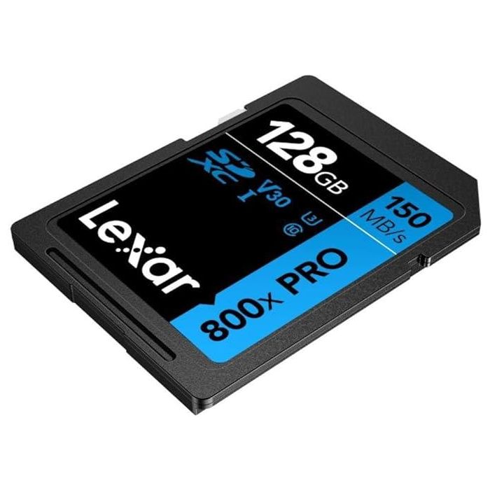 Lexar LSD0800P128G-BNNNG Tarjeta SDXC Profesional 800X 128GB UHS-I C10 V30 U3 Lectura 150MB/s Escritura 45MB/s 2