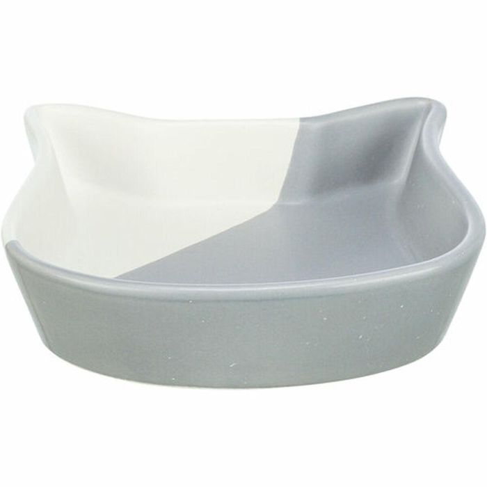 Comedero para Gato Trixie Blanco Gris Cerámica 3 Comedero para Gato Trixie Blanco Gris Cerámica 3