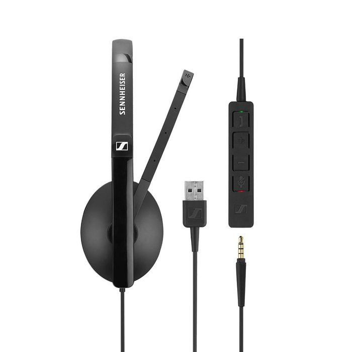 EPOS Monaural, 115 dB SPL, 3.5 mm, detachable USB cable, noise-cancelling microphone 1 EPOS Monaural, 115 dB SPL, 3.5 mm, detachable USB cable, noise-cancelling microphone 1