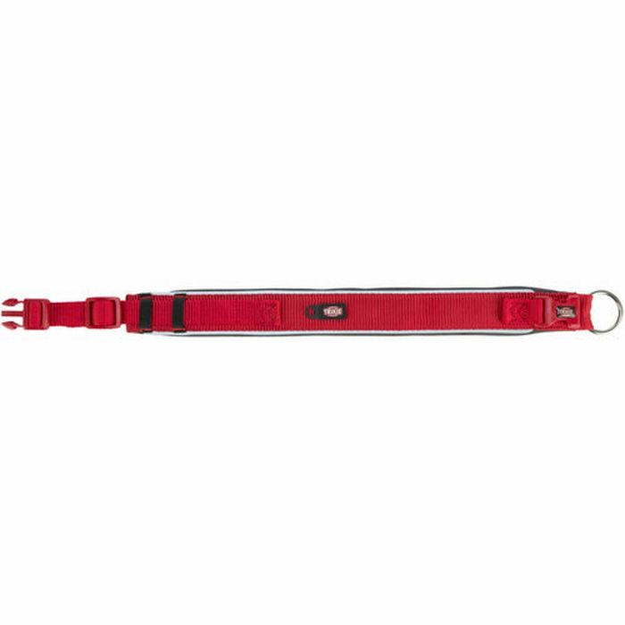 Collar para Perro Trixie Premium Rojo Grafito S/M 33-42 cm 3 Collar para Perro Trixie Premium Rojo Grafito S/M 33-42 cm 3