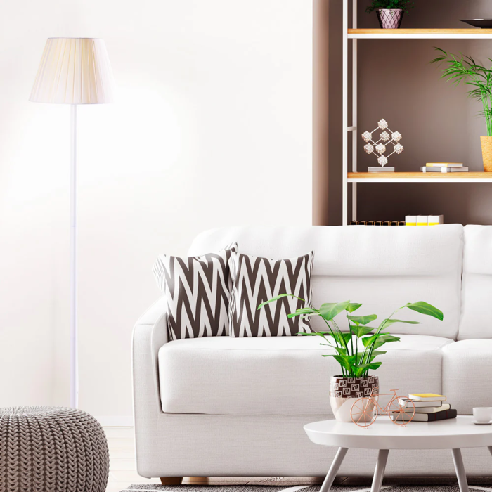 Lámpara de Suelo "Toby" SKD-F009-W Elegante Diseño Nórdico Versátil 6