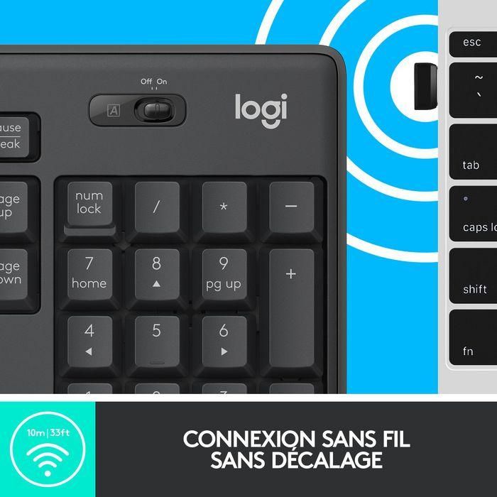 Logitech MK295 Silent Wireless Combo, English 20 Logitech MK295 Silent Wireless Combo, English 20