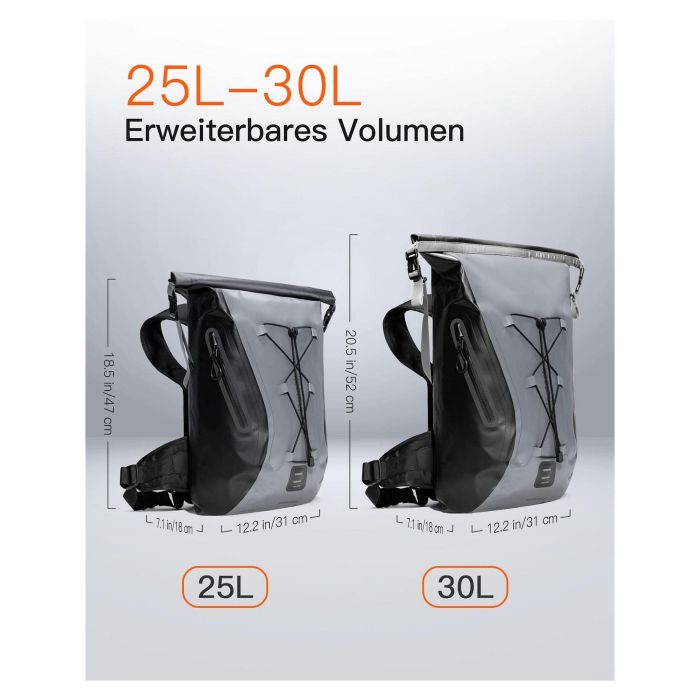 inateck Notebook-Rucksack BP06003 gray/black 25-30L 4