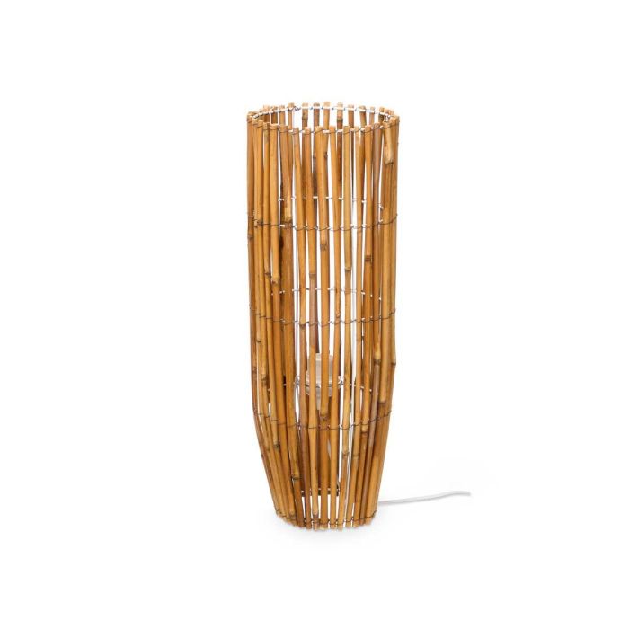 Lámpara de Caña Redonda Mediana Giftdecor 21.5x62x21.5 cm, Bambú Natural (2 Unidades) 1 Lámpara de Caña Redonda Mediana Giftdecor 21.5x62x21.5 cm, Bambú Natural (2 Unidades) 1
