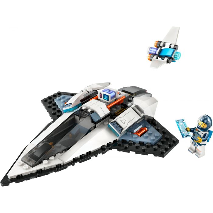 LEGO 60430 Nave Espacial Interestelar City con Dron Robótico convertible en Mochila Propulsora Juguete Construcción 1 LEGO 60430 Nave Espacial Interestelar City con Dron Robótico convertible en Mochila Propulsora Juguete Construcción 1