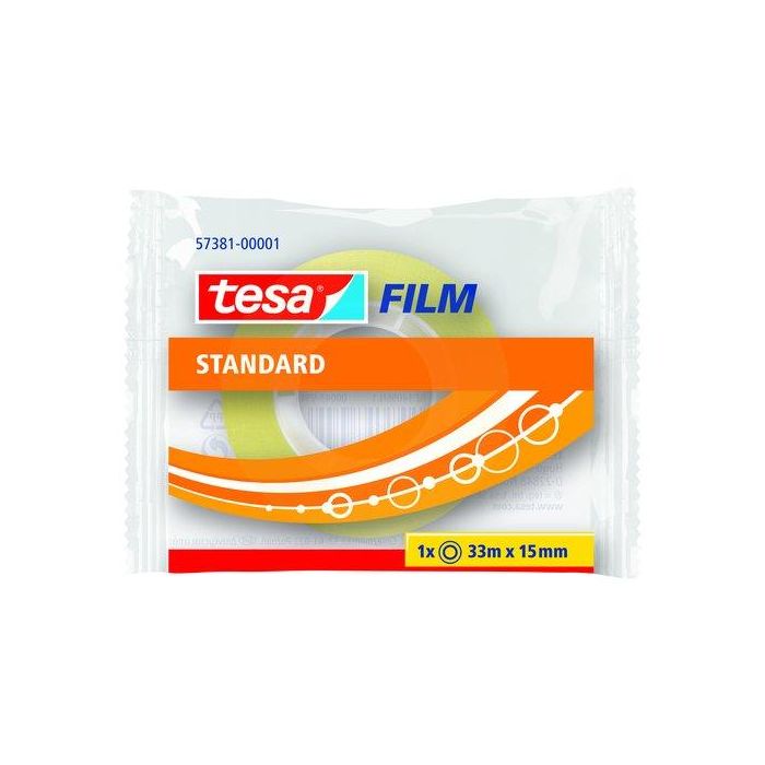 Cinta Adhesiva Tesa Standard Rollo 33X15 (Set de 30)