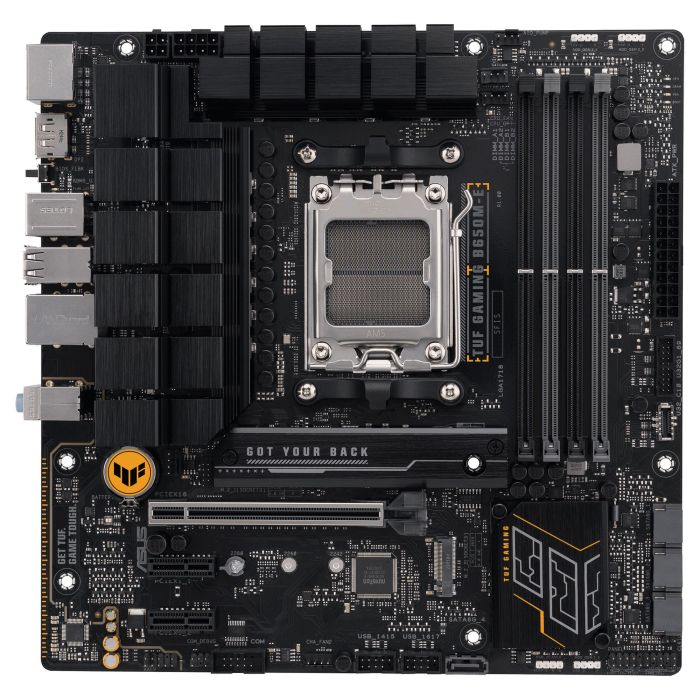 ASUS B650M-E TUF Gaming Placa Base ATX, Socket AM5, AMD Ryzen 7000 Series, Chipset B650, DDR5 ASUS B650M-E TUF Gaming Placa Base ATX, Socket AM5, AMD Ryzen 7000 Series, Chipset B650, DDR5