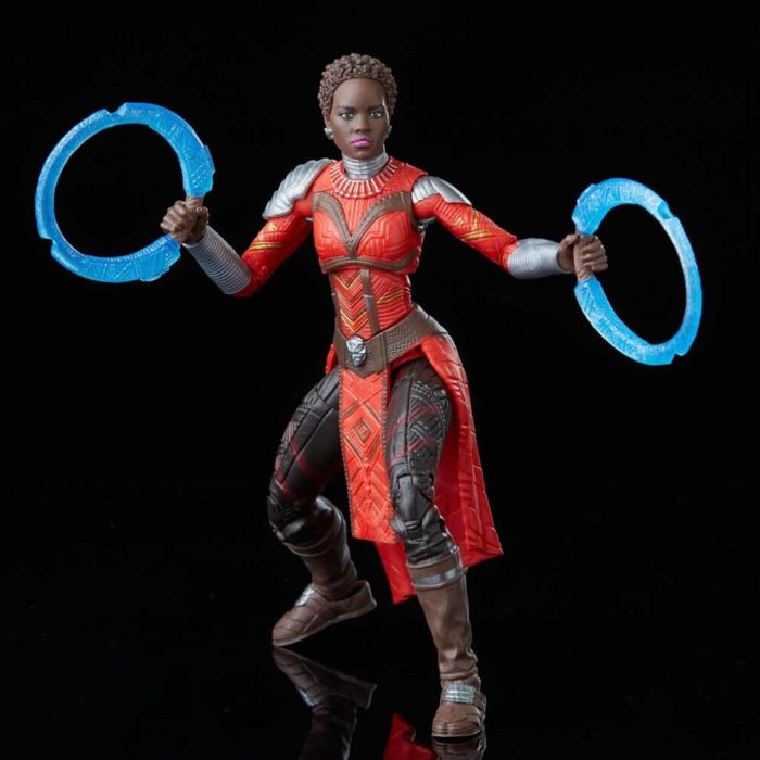 Hasbro Marvel Legends Series Figura de Nakia, Personaje de Pantera Negra, Mide 15 cm, Incluye 2 Armas 1 Hasbro Marvel Legends Series Figura de Nakia, Personaje de Pantera Negra, Mide 15 cm, Incluye 2 Armas 1
