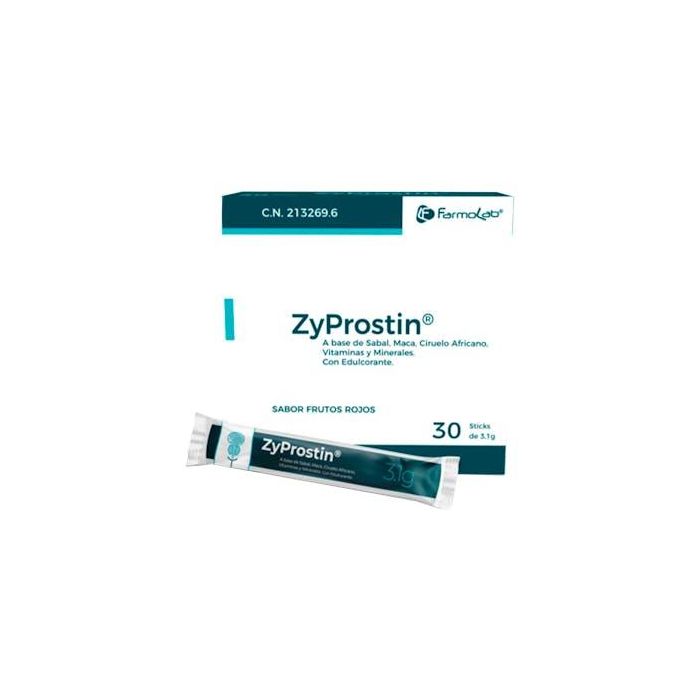FARMOLAB Zyprostin 30 Sticks 3,1 G Sabor Frutos Rojos
