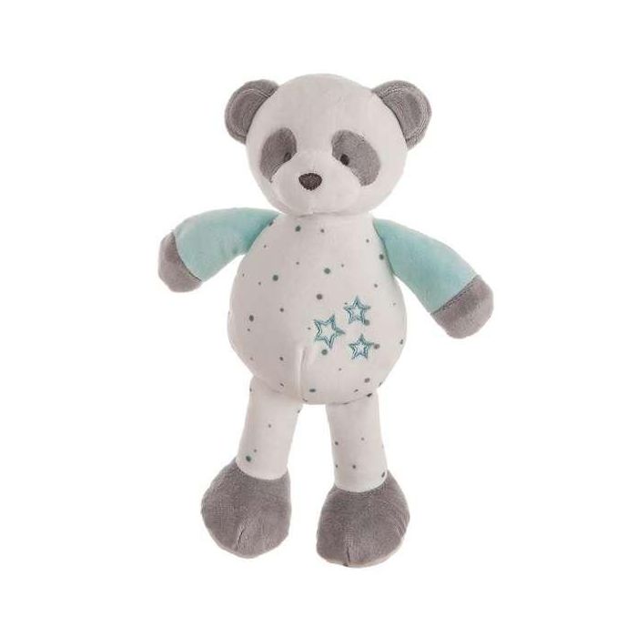 Creaciones Llopis Peluche Baby Panda Extrasuave 28 cm Agua Marina para Niños +3 Años de Poliéster