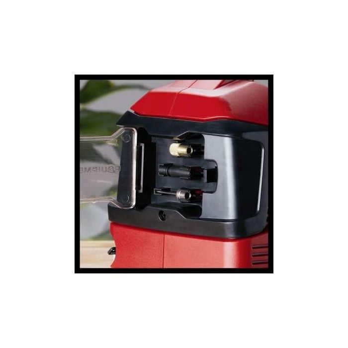 Einhell 4020460 Hybrid-Kompressor, 21 l/min, 11 bar, 90 W, 2,11 kg, Negro/Rojo 3 Einhell 4020460 Hybrid-Kompressor, 21 l/min, 11 bar, 90 W, 2,11 kg, Negro/Rojo 3