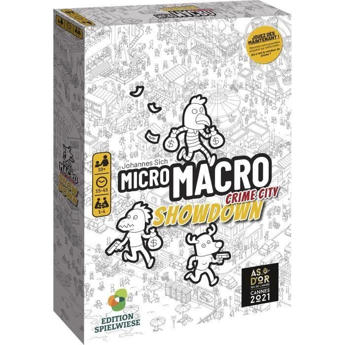 Micro Macro Crime City 4 - Enfrentamiento - Juego de mesa - BLACKROCK 2 Micro Macro Crime City 4 - Enfrentamiento - Juego de mesa - BLACKROCK 2
