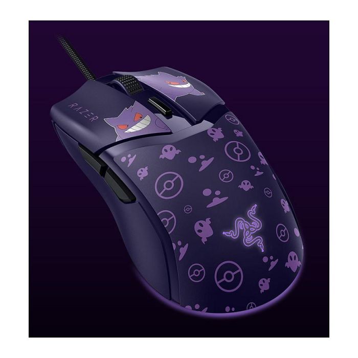 Razer RZ01-04650700-R3M1 Ratón Cobra Pokémon Gengar Ed. Óptico 8500 DPI 1